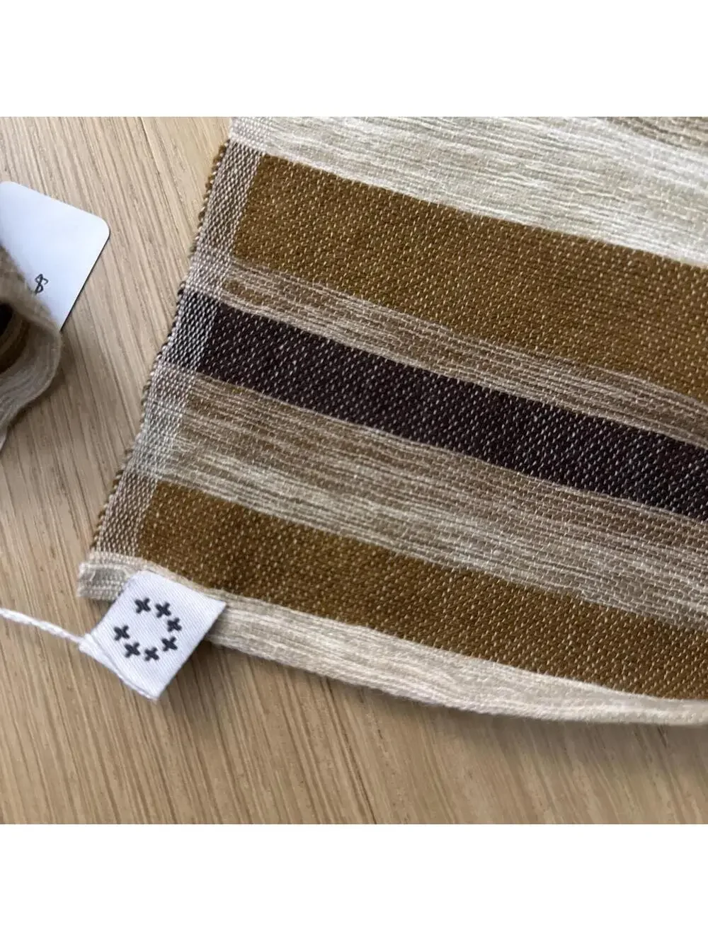 Women's Multi and Brown Scarf-wrap